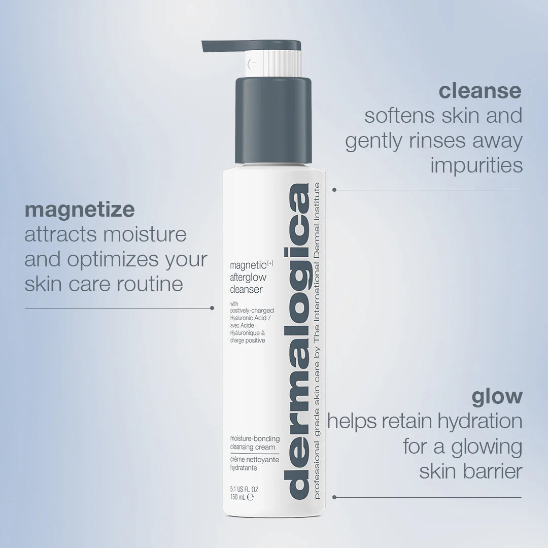dermalogica magnetic afterglow cleanser kabuki hair