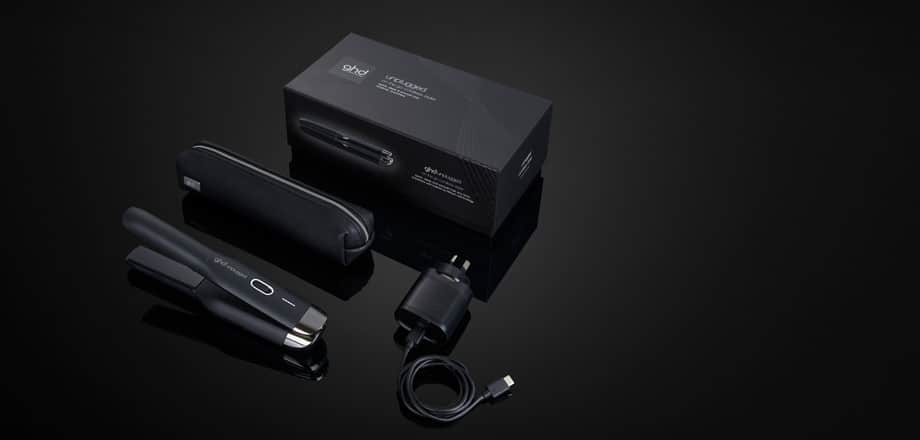 Ghd Unplugged Cordless Hair Straightener In Matte Black