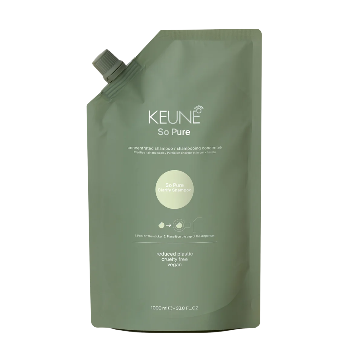 Keune So Pure Clarify Shampoo - Refill