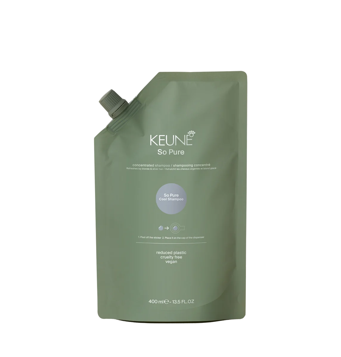Keune So Pure Cool Shampoo - Refill