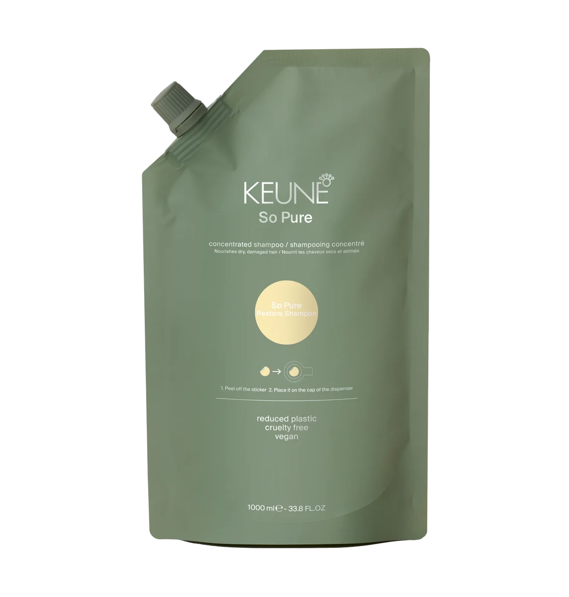 Keune So Pure - Restore Shampoo Refill
