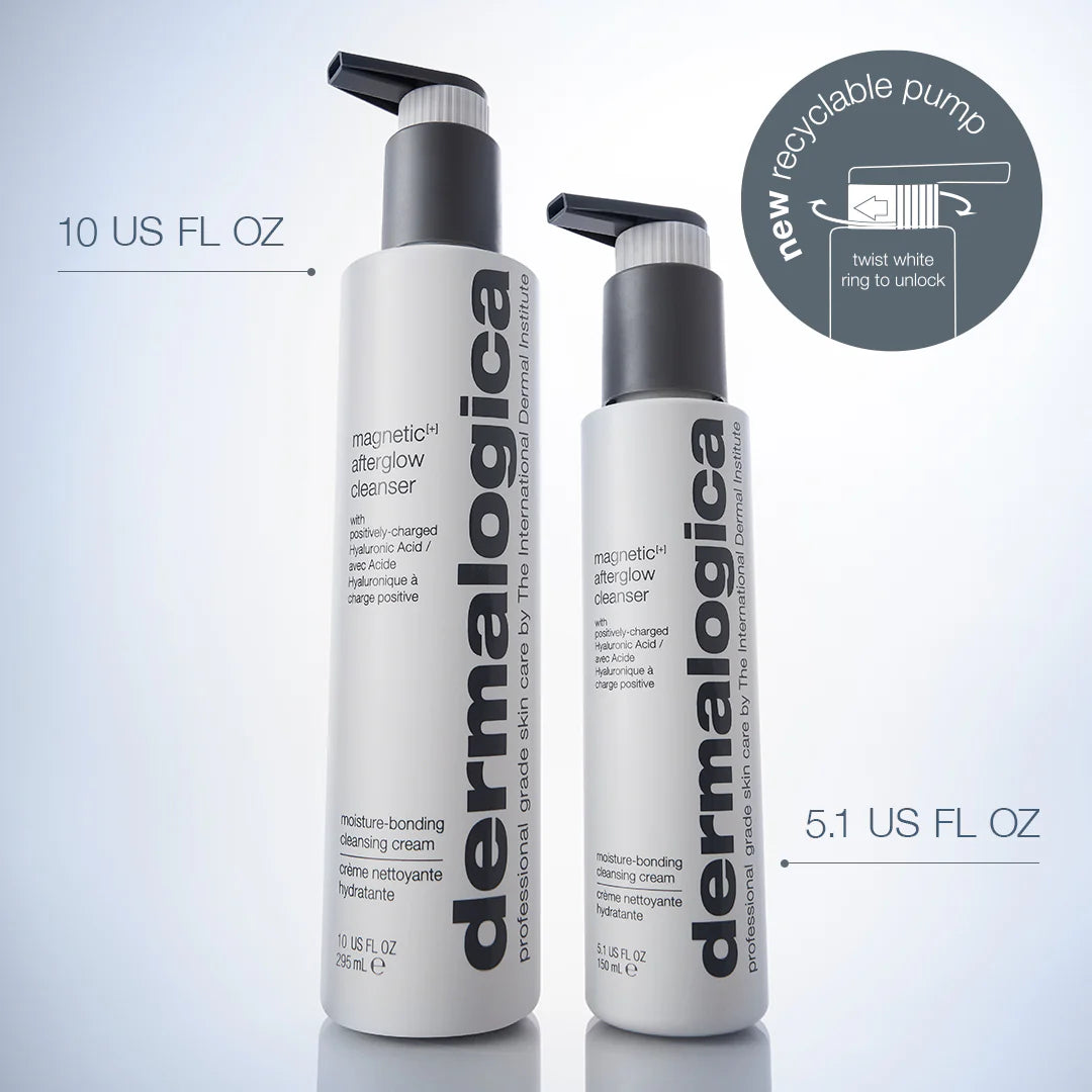 dermalogica magnetic afterglow cleanser kabuki hair