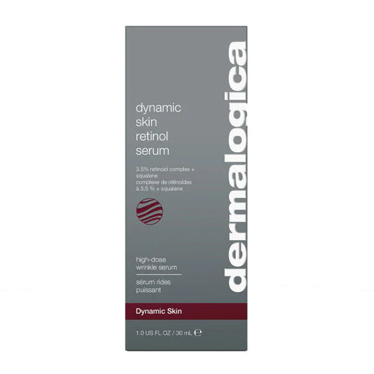 Dynamic skin retinol serum kabuki hair